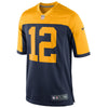 Image of Green Bay Packers Aaron Rodgers Navy Jersey 2018 - 2019