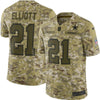 Image of Dallas Cowboys Ezekiel Elliott Camo Jersey 2018 - 2019