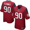 Image of Houston Texans Jadeveon Clowney Navy Red Jersey 2018 - 2019
