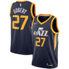 Image of Rudy Gobert Utah Jazz Navy Swingman Jersey 2018 - 2019