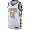 Image of John Collins Atlanta Hawks White Swingman City Edition Jersey 2018 - 2019