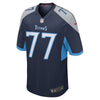 Image of Tennessee Titans Taylor Lewan Navy Jersey 2018 - 2019