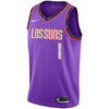 Image of Devin Booker Phoenix Suns Purple Swingman City Edition Jersey 2018 - 2019