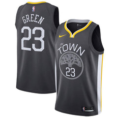 Draymond Green Golden State Warriors Charcoal Swingman Jersey 2018 - 2019