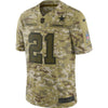 Image of Dallas Cowboys Ezekiel Elliott Camo Jersey 2018 - 2019