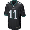 Image of Philadelphia Eagles Carson Wentz Black Jersey 2018 - 2019