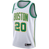 Image of Gordon Hayward Boston Celtics White Swingman City Edition Jersey 2018 - 2019