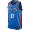 Image of Paul George Oklahoma City Blue Swingman Jersey 2018 - 2019