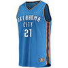 Image of Andre Roberson Oklahoma City Thunder Blue Swingman Jersey 2018 - 2019