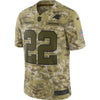 Image of Carolina Panthers Christian McCaffrey Camo Jersey 2018 - 2019