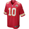 Image of Kansas City Chiefs Tyreek Hill Red Jersey 2018 - 2019