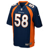 Image of Denver Broncos Von Miller Navy Blue Jersey 2018 - 2019