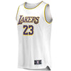 Image of LeBron James Los Angeles Lakers White Swingman Jersey 2018 - 2019