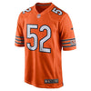 Image of Chicago Bears Khalil Mack Orange  Jersey 2018 - 2019