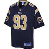 Image of Los Angeles Rams Ndamukong Suh Black Jersey 2018 - 2019