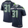 Image of eattle Seahawks Kam Chancellor College Navy Jersey 2018 - 2019