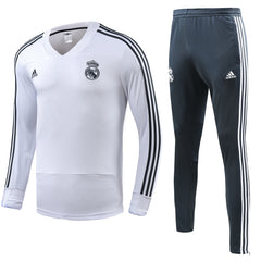 Real Madrid Football Kits White Training Suits 2018-2019